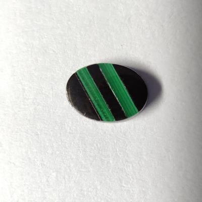 China China Best Quality Hand Made Mosaic Black Agate Healing Specialty Exquisite Gems And Loose Malachite Gemstone MSK021 for sale