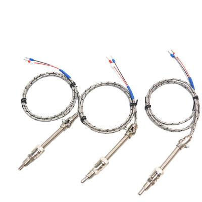 China Hot Spring Type Thermocouple Fast Response K J Temperature Sensor for sale