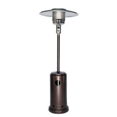 China Stored Outdoor Bronze Patio Heater With Table for sale