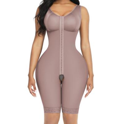 China Antibacterial Postpartum One Piece Body Shaper Tummy And Hip Body Shaper Underwear Corset for sale