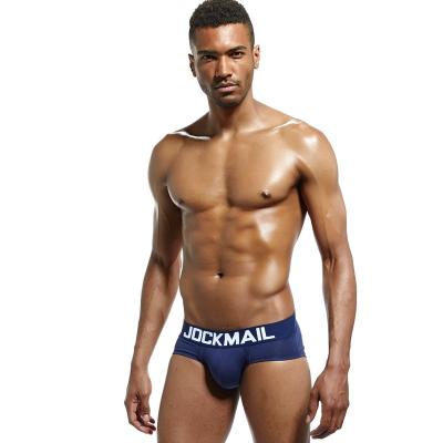 China Wholesale New Hot Selling Men's Underwear Antibacterial Comfortable Breathable Low-waist Cotton Briefs Sexy Sweat-absorption Briefs for sale