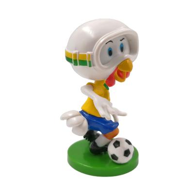 China Showing or playing OEM Winbo football player appearance or game toys figure maker PVC plastic action number collectible for sale