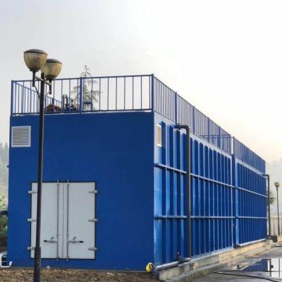 China Smaller footprint and lower M& High Quality Packaged Wastewater Treatment Plant Of O Good Effluent MBBR for sale