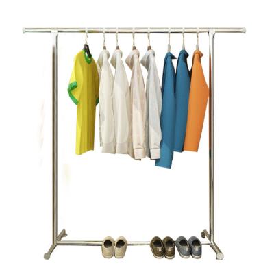 China Indoor And Outdoor Dryer Rack Rod Garment Simple Traditional Stainless Steel Alloy Clothing Rack for sale