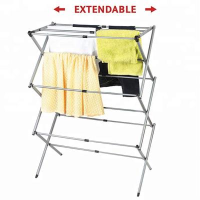 China Drynatural Supermarket Drying Rack for Expandable Large Air Dry RackFoldable Clothes Dryer Laundry-Extra for sale