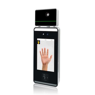 中国 5インチ スクリーンAI Face Recognition Attendance Machine With Temperature Detector 販売のため