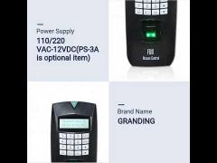 Biometric Fingerprint Device F08 Fingerprint Access Control System , Scheduled Bell