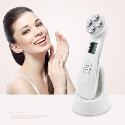 China 2022 High Quality Pigment Removal New Style Anti Wrinkle 5 In 1 EMS RF Led Mesotherapy For Face Led Light Therapy for sale