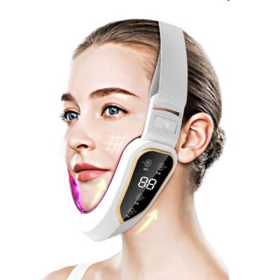 China Face V Shape Led Instrument Light Lift Far Infrared Face Slimming Massager Lift Up Line Face V Lifting for sale