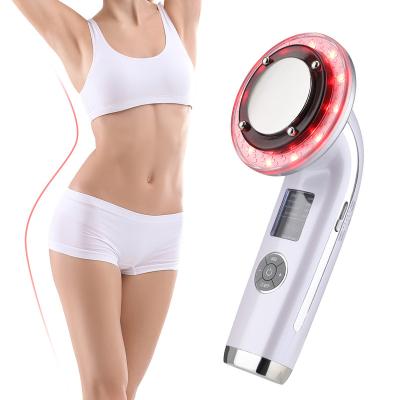 China Ultrasonic Face Lift Slimming Machine, Peel Tighten Beauty Tool Multifunctional Facial Led Phototherapy Beauty Care Body Massager Device for sale