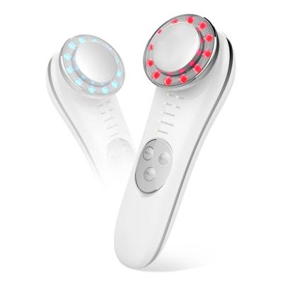 China 2021 Micro Current Face Lift EMS Facial Massager Promote Absorption Skin Care Beauty Device for sale