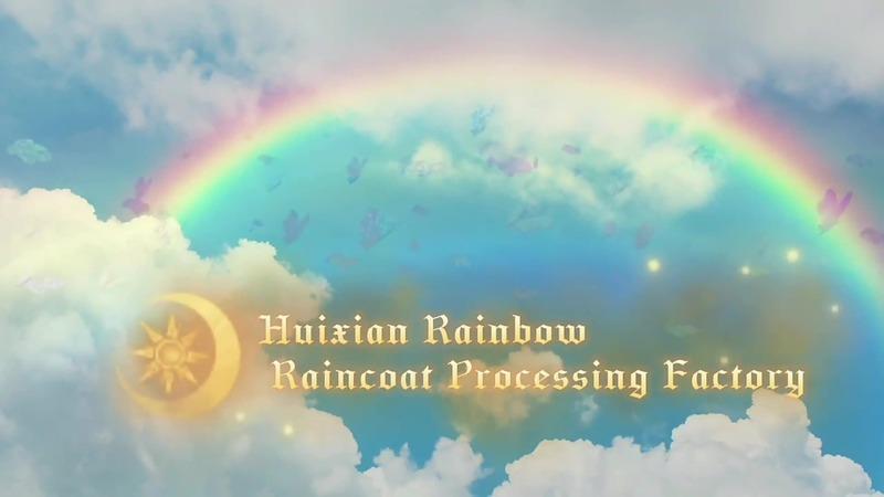 Verified China supplier - Huixian Rainbow Raincoat Processing Factory