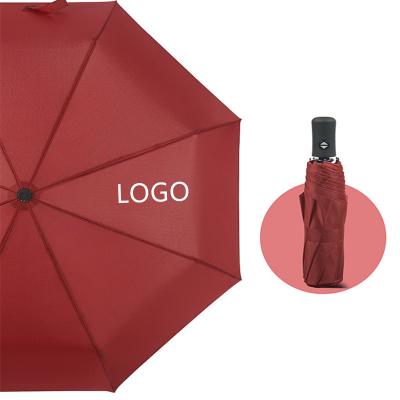 China Minimalist Customizable Automatic Folding Umbrella Printing Promotional Umbrella With Logo for sale