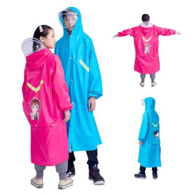 China Factory direct sales of high quality children's raincoats bachelor's raincoats with reflective brand raincoat poncho for sale