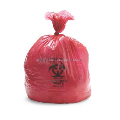 China Disposable Disposable Hospital Waste Biohazard Medical Waste Bag for sale