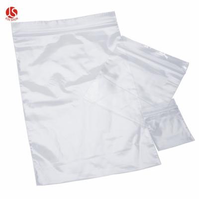 China Recyclable LDPE Plastic Packaging Bag Custom Ziplock Food Bags For Transparent Poly Bags Cookies for sale