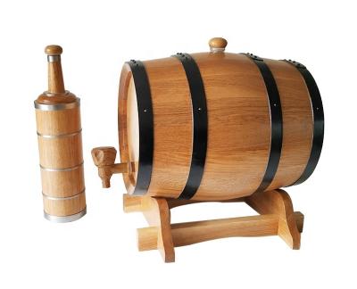 China Super fast and ages increases smooth flavor in just a few weeks oak bottle 750ml whiskey wooden barrel wine bottles for FAST aging for sale