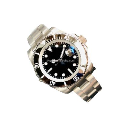 China Stainless Steel 40mm Date 3A Bezel Quality Watch 2813 Ceramic Automatic Movement Automatic Mechanical Watch Luminous Waterproof Wrist Watch for sale