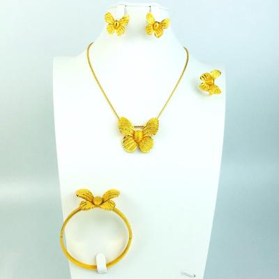 China CLASSIC Luxury Golden Star Jewelry Top Quality Butterfly Jewelry For Women for sale