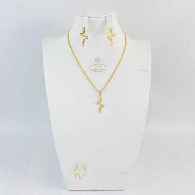 China CLASSIC Gold Star Jewelry Set Luxury Gold Plated Jewelry For Gift for sale