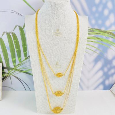 China FASHIONABLE Star Jewelry 2022 Gold Plated 18k Gold Necklace For Women for sale