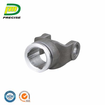 China Triangular Tube Yoke For Magnetic PTO Shaft Factory Made Tractors Standard Design for sale