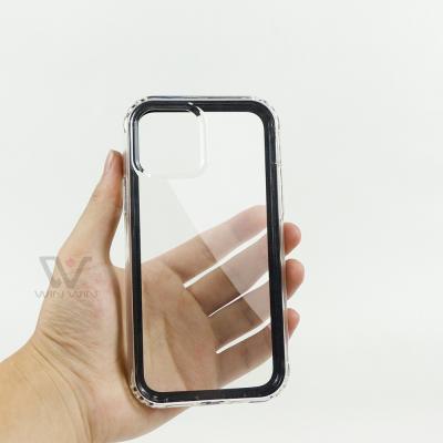 China Shockproof Anti-fall Tpu Back Cover For iPhone 13 Case 11 12 Pro Max Clear Transparent Phone Case for sale