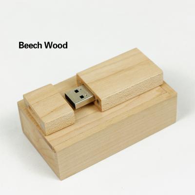 China Wooden Wooden Gift Customized Logo High Quality Flash Drive 16GB 32GB 64GB 3.0 USB Pendrive Package Box for sale