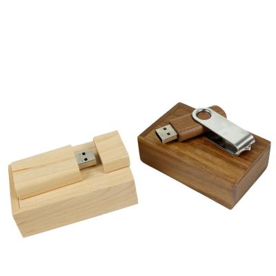 China Lightweight Durable Wooden Mini Wooden Cassette Tape Usb Flash Drive for sale