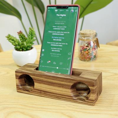 China No Wooden Speaker 2021 Luxury Portable Wireless Sound Amplifiers Multifunctional Wooden Speaker Bracket for sale