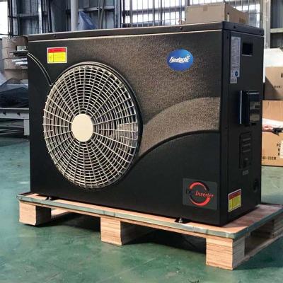 China Outdoor titanium air to water heat exchanger inverter wifi control jacuzzi pool heat pump 12kw r32 manufacturing price for sale