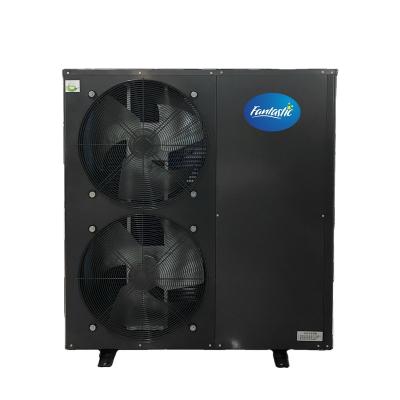 China Outdoor 380V 17kw Full DC Inverter Air To Water Heat Pump for sale