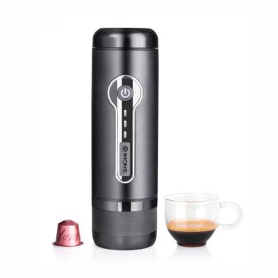 China Full Automatic Hotel CAN HEAT TO WATER Coffee Maker Hand Electric Portable Espresso Machine for sale