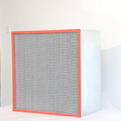 China Laboratory High Temperature Resistant Air Filter / Clean Room / Air Conditioner High Efficiency For Tunnel Oven for sale