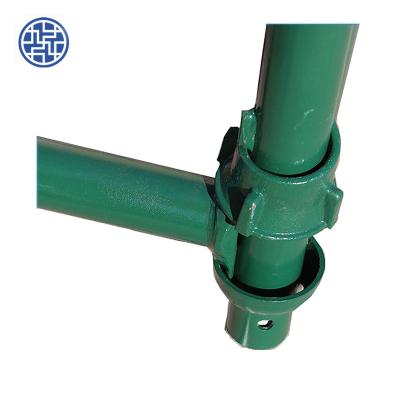 China Traditional Construction Jack Manufacturer Cuplock System Movable Adjustable Lower Scaffolding zu verkaufen