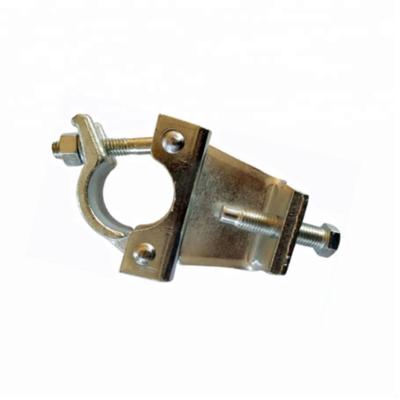 China Single and double construction industrial scaffolding pressed swivel flange beam coupler for sale