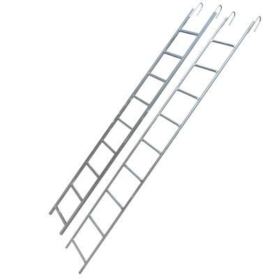 China China Traditional Safety Folding Universal Industrial Scaffolding Frame Step Ladder Galvanized Beam for sale