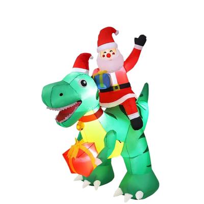 China PVC Christmas Children's Inflatable Decorative Toys Santa Christmas Tree Indoor Indoor Outdoor Furnishing for sale