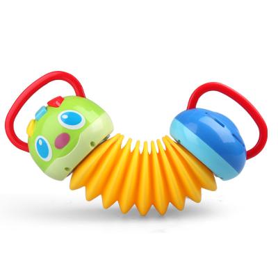 China Children (4-6 years old) Caterpillar accordion toy early education music toy puzzle 2 baby simulation infant children musical instrument 1-3 years old for sale