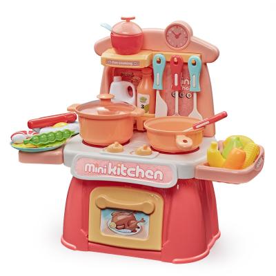 China Girl Simulated cooking2Cooking rice4Stir-fry6Children Baby Toy Kitchen Toy Simulation Kitchen Play House Baby Toy Cooking Set for sale