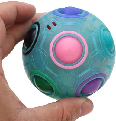 China Rainbow Magic Ball Children's Toy Fidget Cube Game for sale