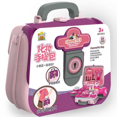 China Pretend toy children toys girl simulation makeup play house education toys boy the first engineering play house toy for sale