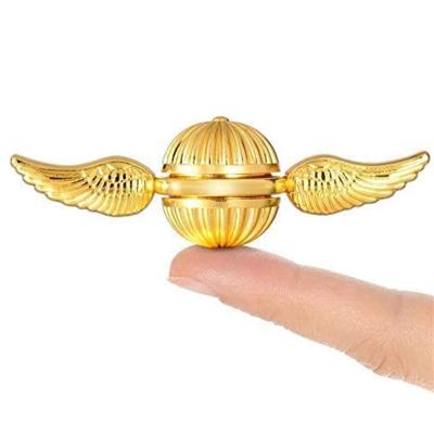 China New golden metal ball fidgety person spinner toys for kids metal finger hand spinner toys wholesale for sale