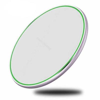 China Best Selling Mobile Phone 10W Mini Portable Slim Wireless Charger Amazon Selling Fast Charging Pad For Smart Qi Cell Phones iPhone for sale