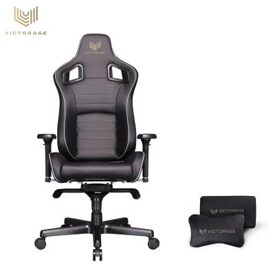 China (Size) VICTORAGE V3 Series Adjustable America Warehouse In Stock OEM ODM Customize Reclining Desk NAPPA Leather PU PC Gaming Chair For Gamers for sale