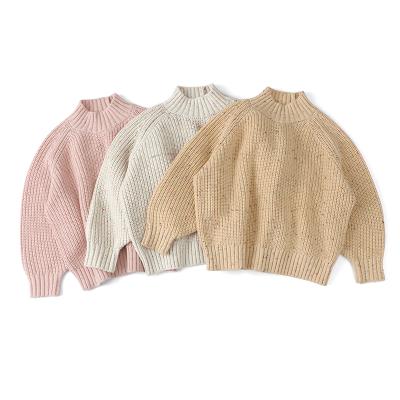 China Breathable Little Girl Clothes Cute Boutique Fashion Baby Clothes Kids Long Sleeve Sweater Autumn Sweaters for sale