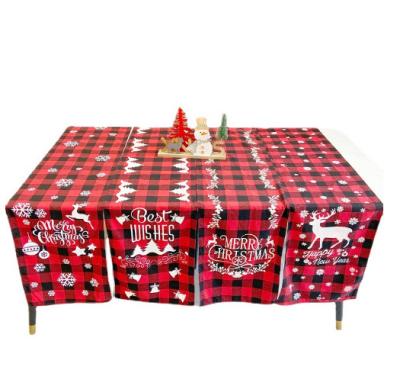 China New Table Decoration Design Christmas Tablecloth Restaurant Embroidered Tablecloth for sale