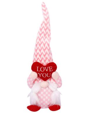 China Plush Custom Design Valentine's Day Gift Doll Holiday Decoration Doll for sale