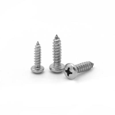 China Pan m2 m3 din 7981 cross pan head micro self tapping screws for clock for sale