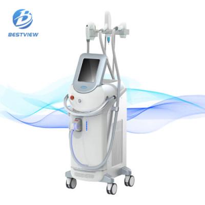 China Wrinkle Remover Diode Laser Multifunctional Hair Removal Machine Shr ND. YAG Laser Skin Rejuvenation Tattoo Removal Machine for sale